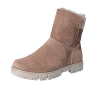 Stiefelette RICOSTA "Ricosta Stiefelette Veloursleder", Damen, Gr. 37, braun (schoko), Veloursleder, Schuhe Stiefelette (23188400-37) schoko