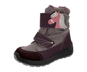 Ricosta Garei 9000102340 Dolcetto/Purple (Violett) - Stiefel mit Futter - Kinderschuhe Gefütterte Kinderstiefel Gr. 18 - 42, Mehrfarbig für Kinder, lila, Größe 31 EU