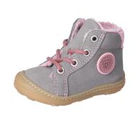 RICOSTA Georgie 1202402450 Gragit/Blush (grau) - Winterstiefel Mädchen Baby - Kinderschuhe Gefütterte Kinderstiefel Gr. 18-42, Grau, Leder (Barbados)