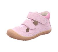 RICOSTA Mädchen Kletthalbschuhe EBI, Baby und Kleinkinder Lauflernschuhe, Weite: Mittel, lose Einlage, Freizeitschuhe, Powder (311), 18 EU