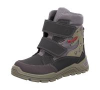 RICOSTA Jungen Stiefel GRISU, Kinder Boots, Weite: Mittel, lose Einlage, Sympatex, Blinklicht, wasserdicht, Klettstiefel, Grigio/Graphit (490), 32 EU