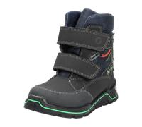 RICOSTA Jungen Stiefel GRISU, Kinder Boots, Weite: Mittel, lose Einlage, Sympatex, Blinklicht, Klettstiefel, Booties, See/Ozean (180), 25 EU