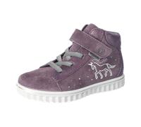 Sneaker RICOSTA "Ricosta Sneaker Veloursleder", Mädchen, Gr. 27, lila, Veloursleder, Schuhe Sneaker (42827946-27) lila