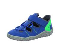 Ricosta Jeff 4800102150 Azur/Grau (blau) - Klettverschluss Schuh - Barfußschuhe KINDER, Blau für Kinder, blau, Größe 31 EU