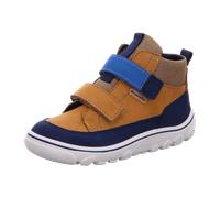 Ricosta Joko 4300102260 Ozean/Curry (braun) - Stiefel mit Futter - Barfußschuhe KINDER, Braun für Kinder, braun, Größe 31 EU