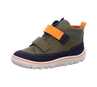 Ricosta Jungenstiefel JOKO – RicostaTEX, wasserdicht, vegan, waschbar, Klettstiefel – Ozean/Oliv 29 EU
