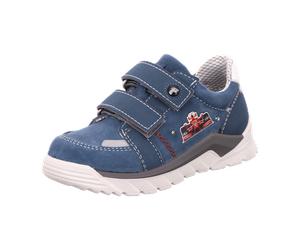Ricosta Ju. Halbschuh mit Klett Blau für Kinder, blau, Größe 27 EU