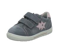 RICOSTA Mädchen Low-Top Sneaker JULA,Kinder Halbschuhe,WMS:Mittel,lose Einlage,Klettverschluss,Kinderschuhe,Halbschuhe,grau (450),32 EU