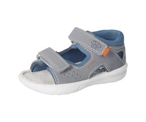 RICOSTA Jungen Badesandalen MANTU, Baby und Kleinkinder Lauflernschuhe, Weite: MITTEL, waschbar, Aquaschuhe, Wasserschuhe, Graphit/Petrol (460), 22 EU