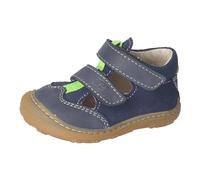Ricosta Kletthalbschuhe EBI Jungen Weite Weit, Klettverschluss, lose Einlage Nautic Gr. 20 EU