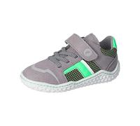 RICOSTA Jungen Kletthalbschuhe Jay,Kinder Halbschuhe,WMS:Mittel,waschbar,vegan,Klettschuhe,Strassenschuhe,Sneaker,Graphit/Gras (450),27 EU