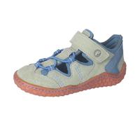 RICOSTA Jungen Kletthalbschuhe Jeff, Kinder Halbschuhe, Weite: MITTEL, waschbar,vegan, Klettschuhe, Strassenschuhe, eukalyptus/Petrol (530), 28 EU