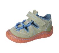 RICOSTA Jungen Kletthalbschuhe Jerry, Baby und Kleinkinder Lauflernschuhe, Weite: MITTEL, waschbar,vegan, Klettschuhe, eukalyptus/Petrol (530), 20 EU