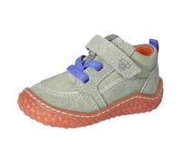 RICOSTA Jungen Kletthalbschuhe Patsy, Baby und Kleinkinder Lauflernschuhe, Weite: MITTEL, Barfuß-Schuh,vegan, eukalyptus (530), 22 EU