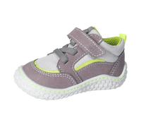 Pepino by Ricosta - Kid's Patsy - Barfußschuhe, Gr. 25, hellgrau /grün (Hellgrau/Grün)