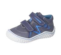 Lauflernschuh PEPINO BY RICOSTA "Patti WMS: mittel", Kinder, Gr. 26, blau, Lederimitat, Textil, casual, Schuhe, Barfußschuh mit Klett u. WMS-System, Größenschablone zum Download (85289724-26) blau