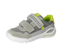 Ricosta Sneaker RIDER Kinder Gr. 28 Weite Mittel Veloursleder/Textil Klettverschluss Grau-Grün