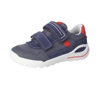 RICOSTA Jungen Kletthalbschuhe Rider, Kinder Halbschuhe, Weite: Mittel, lose Einlage, Sneaker, Klettverschluss, straßenschuhe, Nautic/rot (170), 32 EU