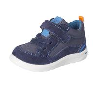 RICOSTA Jungen Low-Top Sneaker EBBO, Baby und Kleinkinder Lauflernschuhe, Weite: MITTEL, lose Einlage, Klettstiefel, Booties, Nautic (180), 20 EU