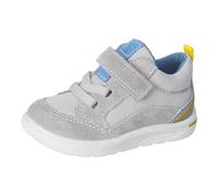 RICOSTA Jungen Low-Top Sneaker EBBO, Kinder Lauflernschuhe, Weite: MITTEL, lose Einlage, Klettstiefel, Booties, Graphit/hellgrau (450), 23 EU