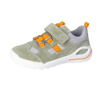 RICOSTA Jungen Low-Top Sneaker Fast, Kinder Halbschuhe, Weite: Mittel, lose Einlage, Freizeitschuhe, Turnschuhe, eukalyptus/hellgrau (530), 35 EU