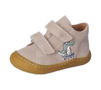 RICOSTA Jungen Low-Top Sneaker Karli, Kinder Lauflernschuhe, lose Einlage, terracare, Klettschuhe, Klettverschluss, kies (Krokodil) (650), 23 EU