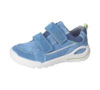 RICOSTA Jungen Low-Top Sneaker Move, Kinder Halbschuhe, Weite: Weit, lose Einlage, RicostaTEX, Klettverschluss, Sportschuhe, Petrol/Jeans (140), 33 EU