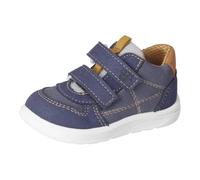 RICOSTA Jungen Low-Top Sneaker SAM, Baby und Kleinkinder Lauflernschuhe, Weite: MITTEL, lose Einlage, Klettschuhe, Ozean/Nautic (170), 21 EU