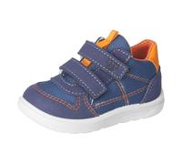 RICOSTA Jungen Low-Top Sneaker SAM, Kinder Lauflernschuhe, Weite: Mittel, lose Einlage, vegan, straßenschuhe, Strassenschuhe, Ozean/Jeans (160), 27 EU