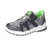 RICOSTA Jungen Low-Top Sneaker Walk, Kinder Halbschuhe, lose Einlage, BOA, Strassenschuhe, Sportschuhe, Freizeitschuhe, Graphit/schwarz (460), 38 EU