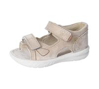 RICOSTA Jungen Sandalen CLAAS, Baby und Kleinkinder Lauflernschuhe, Weite: MITTEL, Strandschuhe, Outdoorsandalen, Klettverschluss, kies (660), 21 EU