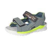 RICOSTA Jungen Sandalen Dino, Kinder Sandalen, Weite: MITTEL, waschbar, Freizeitschuhe, offene Schuhe, Strandschuhe, Salbei/Storm (570), 35 EU