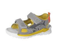RICOSTA Jungen Sandalen Dive, Kinder Sommerschuhe, Weite: Mittel, waschbar, Outdoorsandalen, Klettverschluss, Meteor/gelb (460), 30 EU