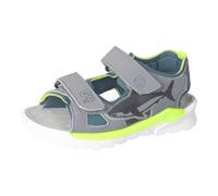RICOSTA Jungen Sandalen Dive, Kinder Sommerschuhe, Weite: Mittel, waschbar, Outdoorsandalen, Klettverschluss, Graphit/Storm (450), 32 EU