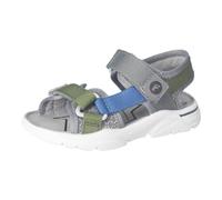 RICOSTA Jungen Sandalen Fernando, Kinder Sommerschuhe, Outdoorsandalen, Klettverschluss, Freizeitschuhe, offene Schuhe, Graphit (450), 37 EU