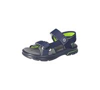 RICOSTA Jungen Sandalen Fernando,Kinder Sommerschuhe,WMS:Mittel,Strandschuhe,Outdoorsandalen,Halbschuhe,Klettverschluss,Nautic/Graphit (171),33 EU