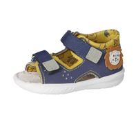 RICOSTA Jungen Sandalen Frankie, Kinder Lauflernschuhe, Weite: MITTEL, waschbar, Strandschuhe, Outdoorsandalen, Sommerschuhe, Nautic/gelb (170), 25 EU