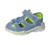 RICOSTA Jungen Sandalen Gery, Baby und Kleinkinder Lauflernschuhe, Weite: MITTEL, waschbar, offene Schuhe, Strandschuhe, Pavone/Acido (141), 22 EU
