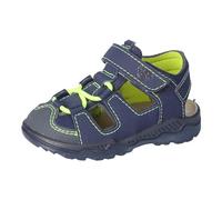 Ricosta Jungen Sandalen Gery – Klettverschluss, Weite: Mittel, waschbar, Nautic/Ozean, 26 EU