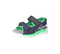 RICOSTA Jungen Sandalen Road,Kinderschuhe,WMS:Mittel,waschbar,Sommerschuhe,Freizeitschuhe,offene Schuhe,Nautic/neongrün (170),31 EU