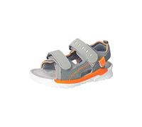 RICOSTA Jungen Sandalen TAJO,Kinder Sommerschuhe,WMS:Mittel,waschbar,offene Schuhe,Strandschuhe,Outdoorsandalen,eukalyptus/grau (540),33 EU
