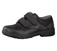 RICOSTA Jungen Sneaker William, WMS: Mittel, toben Spielen Freizeit leger Halbschuh Klett-Verschluss Kommunion Schule Kind-er,schwarz,32 EU / 13 UK