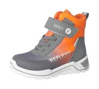 RICOSTA Jungen Stiefel Aaron, Kinder Boots, Weite: Weit, lose Einlage, Sympatex, wasserdicht, Klettstiefel, Booties, Salbei/Carbon (570), 33 EU