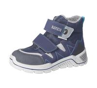 RICOSTA Jungen Stiefel ATRIX, Kinder Boots, Weite: Weit, lose Einlage, Sympatex, wasserdicht, Klettstiefel, Booties, Nautic/Ozean (170), 39 EU