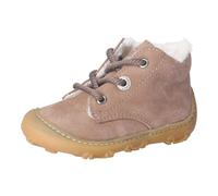 RICOSTA Jungen Stiefel Colin, Baby und Kleinkinder Lauflernschuhe, Weite: Weit, terracare,Barfuß-Schuh, schnürstiefel, Booties, Schoko (261), 20 EU