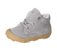 RICOSTA Jungen Stiefel Colin, Kinder Lauflernschuhe, Weite: Weit, terracare,Barfuß-Schuh, schnürstiefel, Booties, Graphit (440), 23 EU