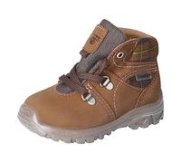 RICOSTA Jungen Stiefel DASSE,Kinder Lauflernschuhe,WMS:Mittel,lose Einlage,Sympatex,wasserdicht,schnürstiefel,Booties,Caramel/Schoko (280),27 EU