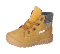 RICOSTA Jungen Stiefel DEANY, Kinder Lauflernschuhe, Weite: Weit, CareTEX, schnürstiefel, Booties, wasserdicht, senf/Mustard (760), 25 EU