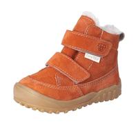 RICOSTA Jungen Stiefel DOMI, Baby und Kleinkinder Lauflernschuhe, Weite: Weit, CareTEX, Klettstiefel, wasserdicht, Booties, rost (230), 21 EU