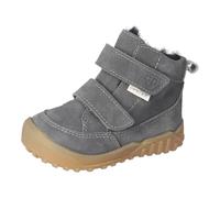 RICOSTA Jungen Winterstiefel DOMI, Baby und Kleinkinder Lauflernschuhe, Weite: Weit, CareTEX, lammfell-Stiefel, warm, gefüttert, Carbon (490), 21 EU